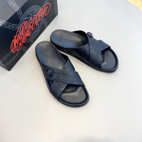 Versace men slippers 1：1 quality-039