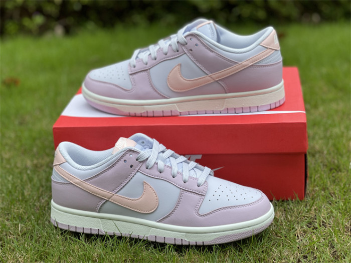 Authentic Nike Dunk Low Pink Purple