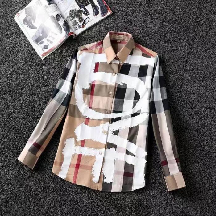 Burberry long sleeve women-011（M-XXXL)