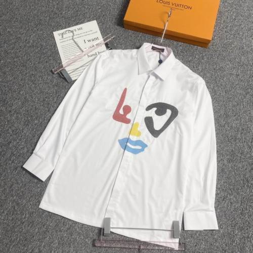 LV shirt men-408(M-XXL)