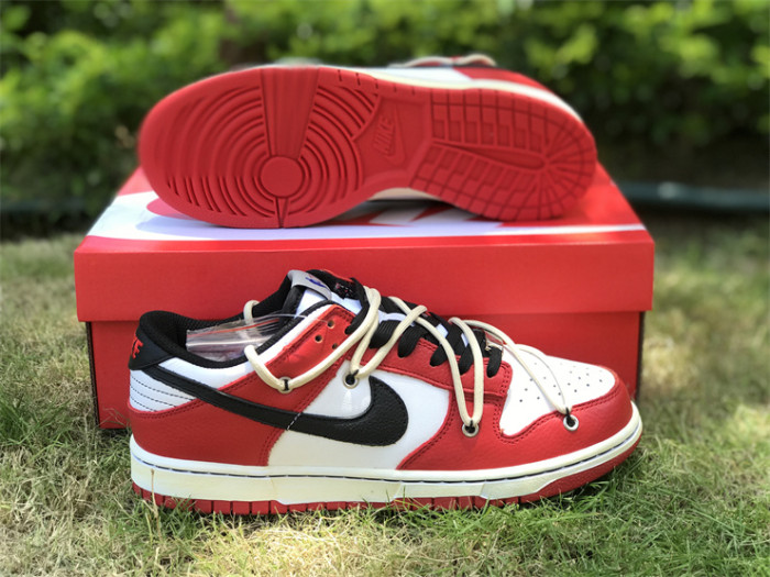 Authentic NBA x Nike Dunk Low EMB “Chicago”