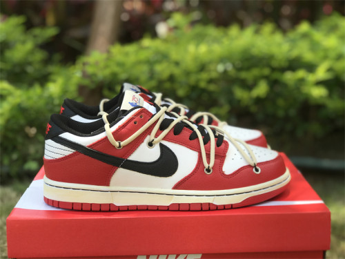 Authentic NBA x Nike Dunk Low EMB “Chicago”