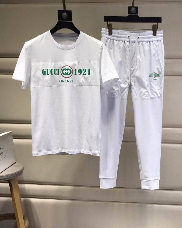 G short sleeve men suit-388(M-XXXL)