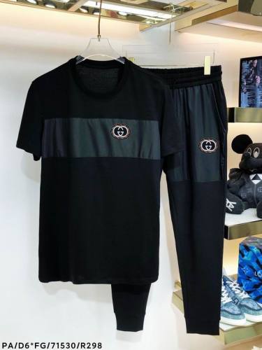 G short sleeve men suit-386(M-XXXL)