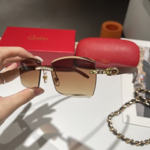 Cartier Sunglasses AAA-330