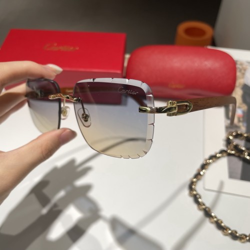 Cartier Sunglasses AAA-001