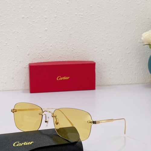 Cartier Sunglasses AAAA-877