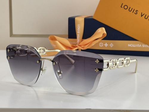 LV Sunglasses AAAA-163
