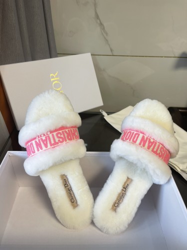 Dior women slippers 1：1 quality-186