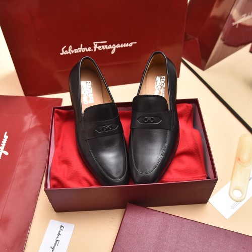 Ferragamo Men shoes 1：1 quality-373