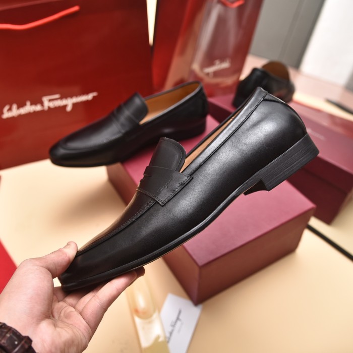 Ferragamo Men shoes 1：1 quality-358
