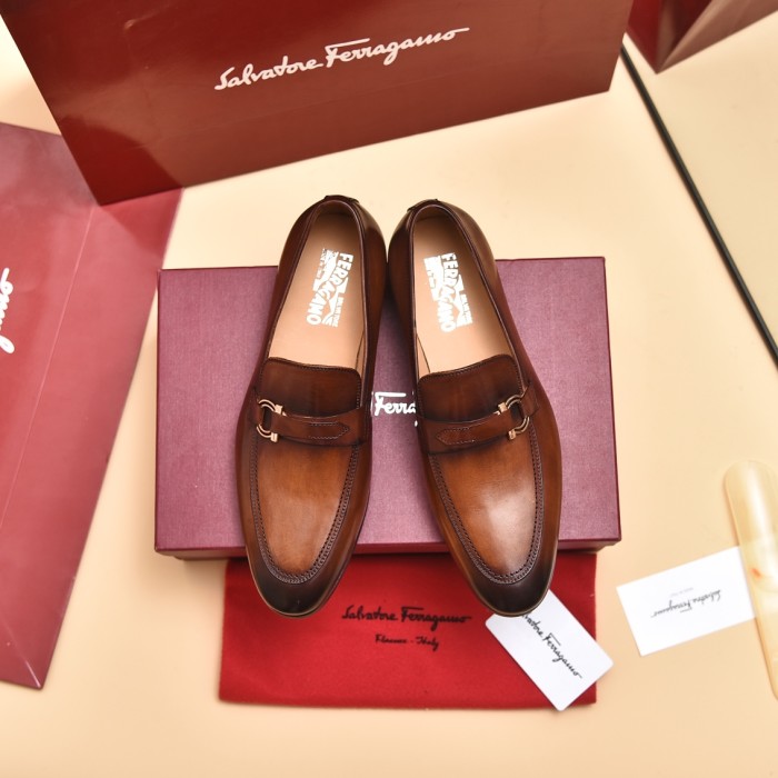 Ferragamo Men shoes 1：1 quality-362