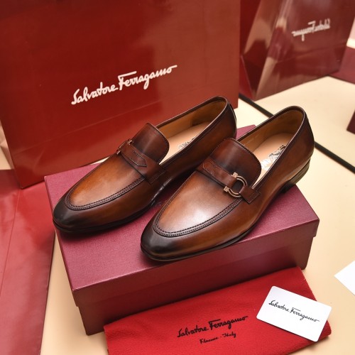 Ferragamo Men shoes 1：1 quality-362