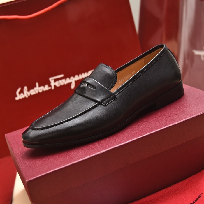 Ferragamo Men shoes 1：1 quality-355