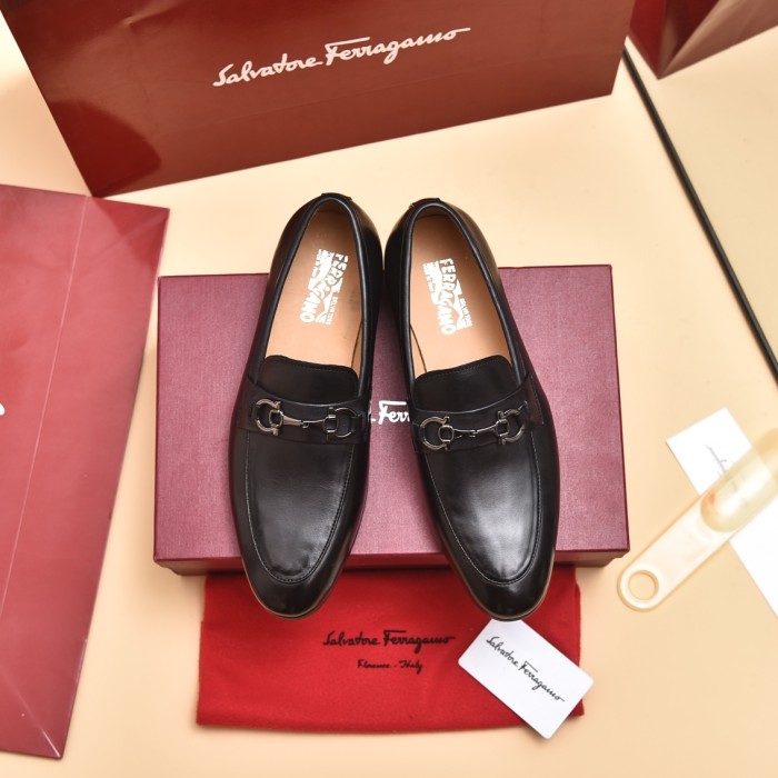 Ferragamo Men shoes 1：1 quality-370