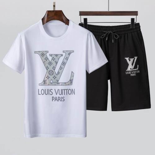 LV short sleeve men suit-171(M-XXXXL)