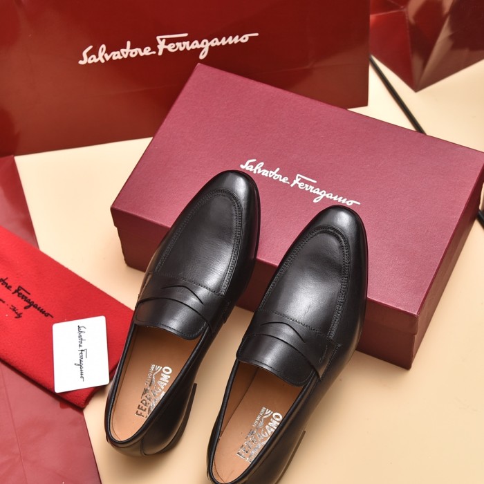 Ferragamo Men shoes 1：1 quality-358
