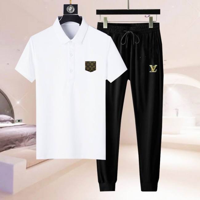 LV short sleeve men suit-186(M-XXXXL)