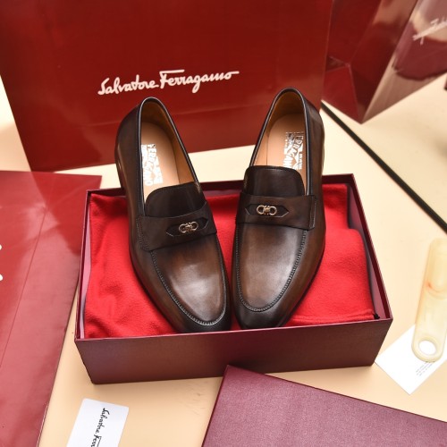 Ferragamo Men shoes 1：1 quality-372