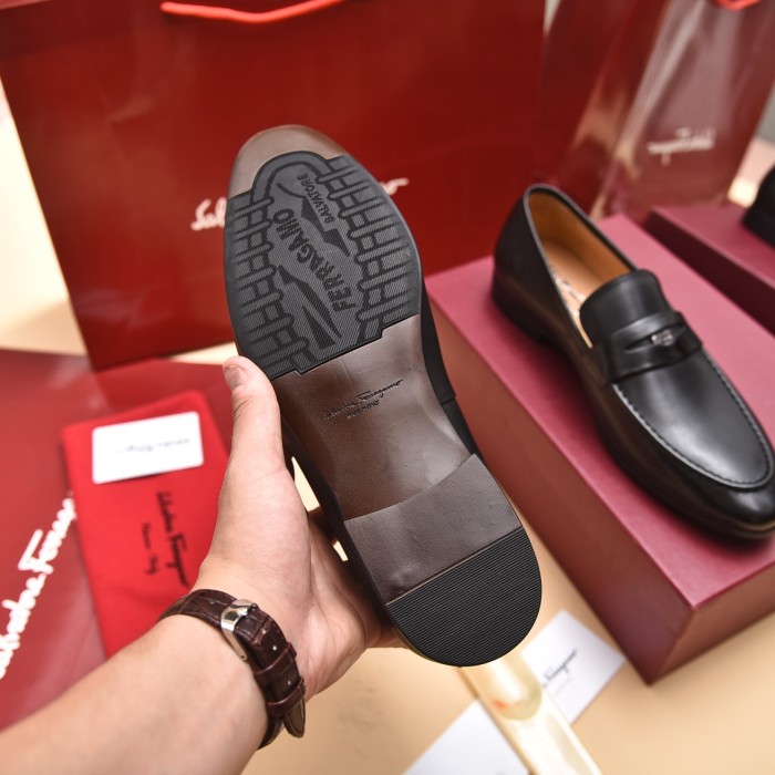 Ferragamo Men shoes 1：1 quality-355