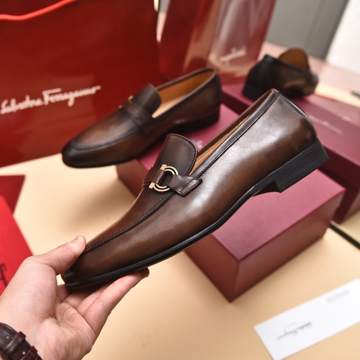 Ferragamo Men shoes 1：1 quality-360
