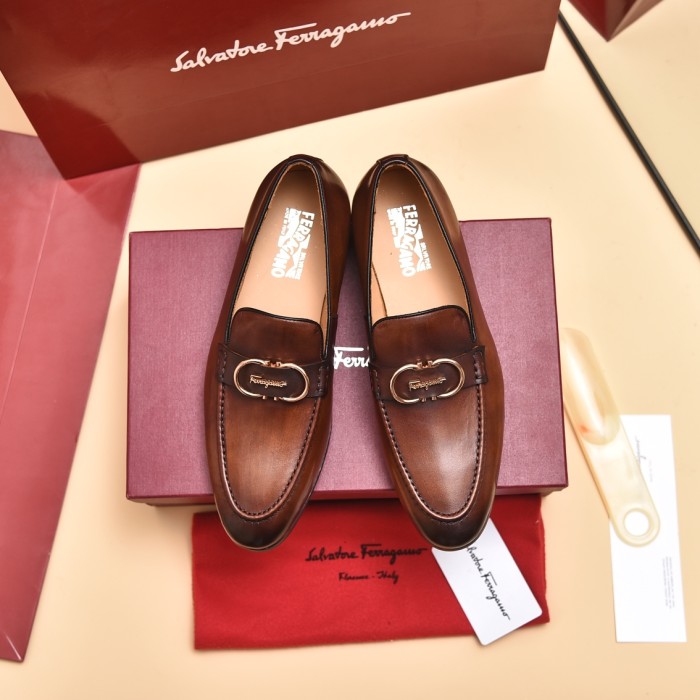 Ferragamo Men shoes 1：1 quality-368