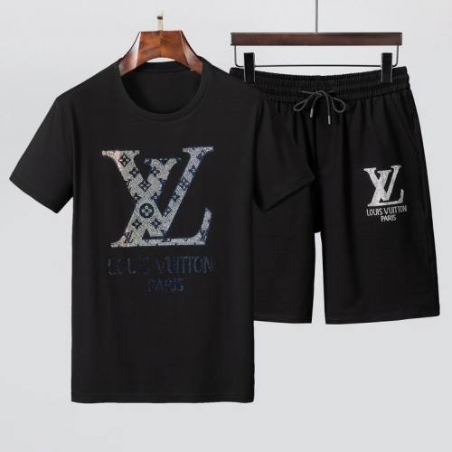 LV short sleeve men suit-175(M-XXXXL)