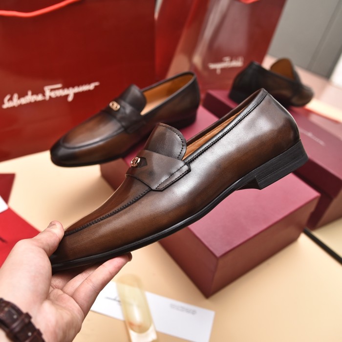 Ferragamo Men shoes 1：1 quality-372