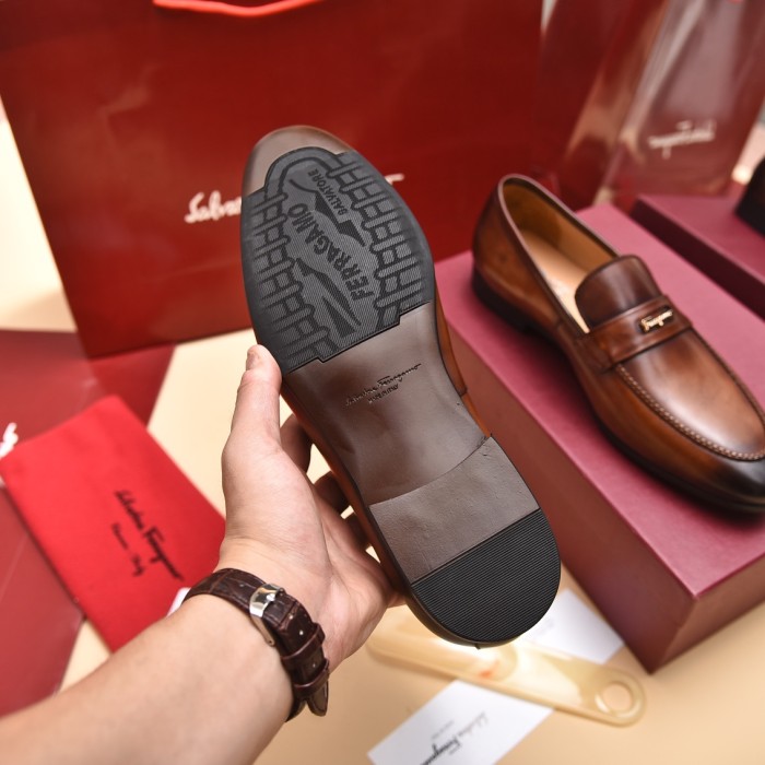 Ferragamo Men shoes 1：1 quality-365