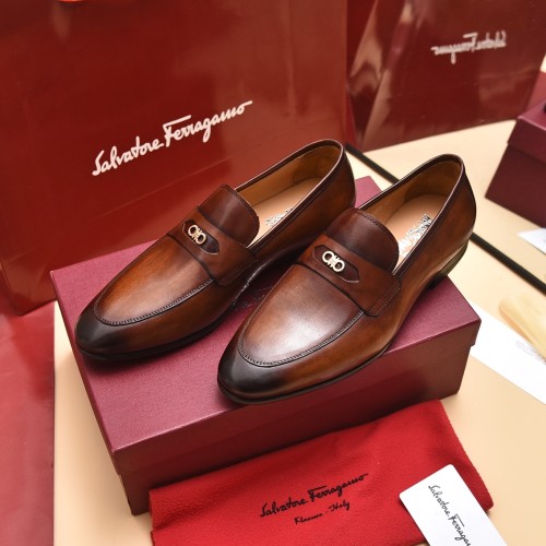 Ferragamo Men shoes 1：1 quality-374