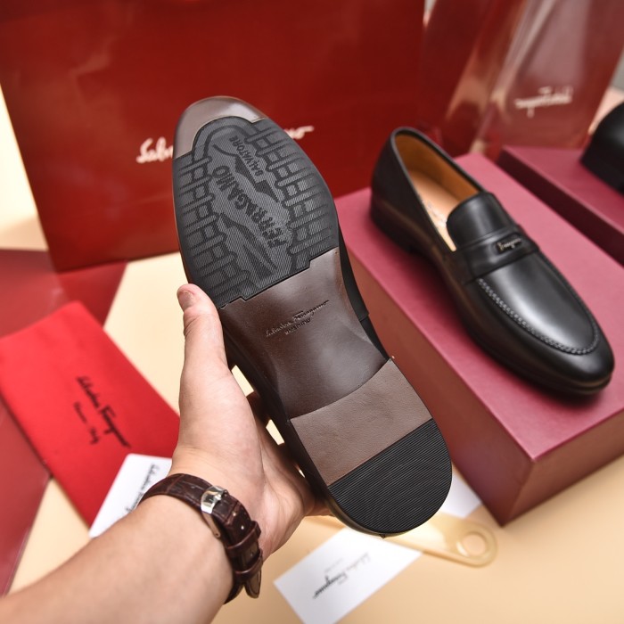 Ferragamo Men shoes 1：1 quality-364