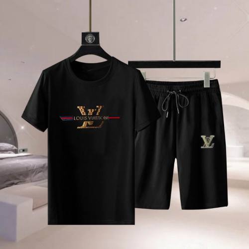 LV short sleeve men suit-177(M-XXXXL)