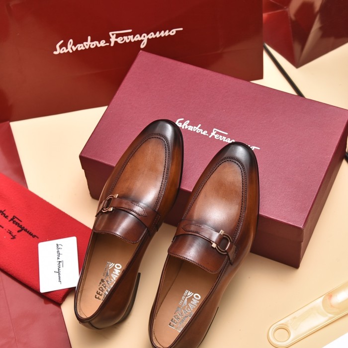 Ferragamo Men shoes 1：1 quality-362