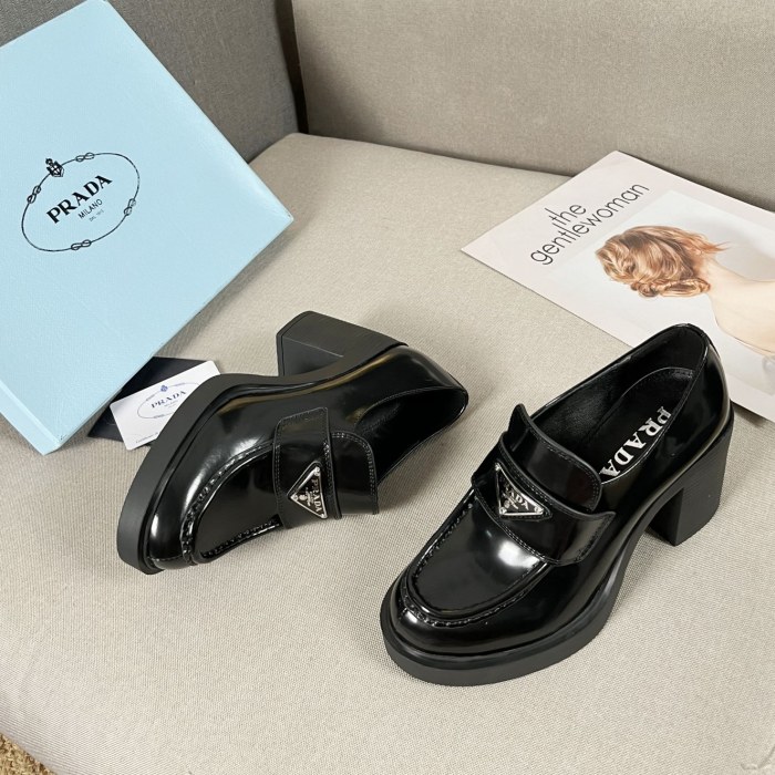 Prada women shoes 1：1 quality-343