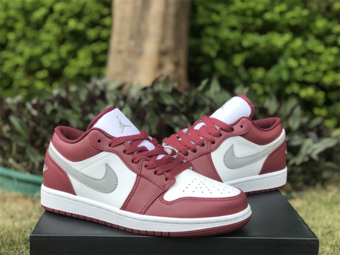 Authentic Air Jordan 1 Low Bordeaux