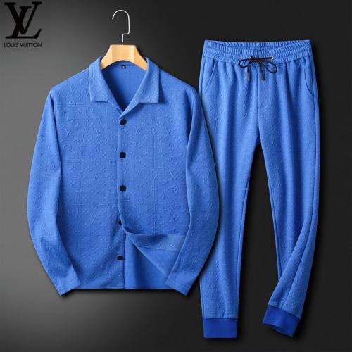 LV long sleeve men suit-447(M-XXXL)