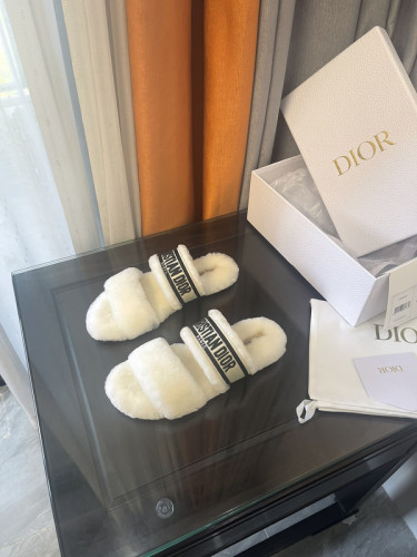 Dior women slippers 1：1 quality-192