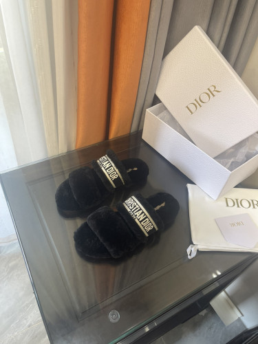 Dior women slippers 1：1 quality-193