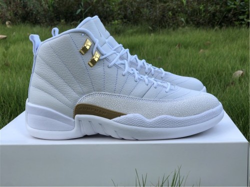 Authentic Air Jordan 12 OVO “White”(restock)