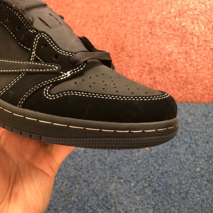 Authentic Travis Scott x Air Jordan 1 Low OG “Black Phantom”