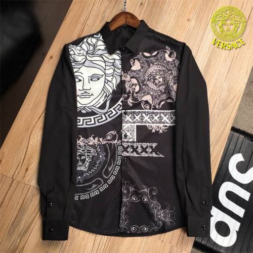 Versace long sleeve shirt men-254(M-XXXL)