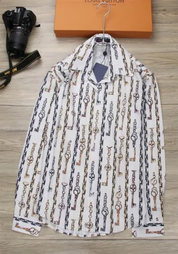 LV shirt men-443(M-XXXL)
