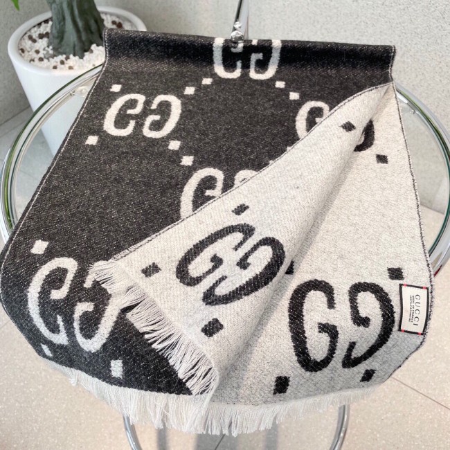 G Wool Scarf High End-034