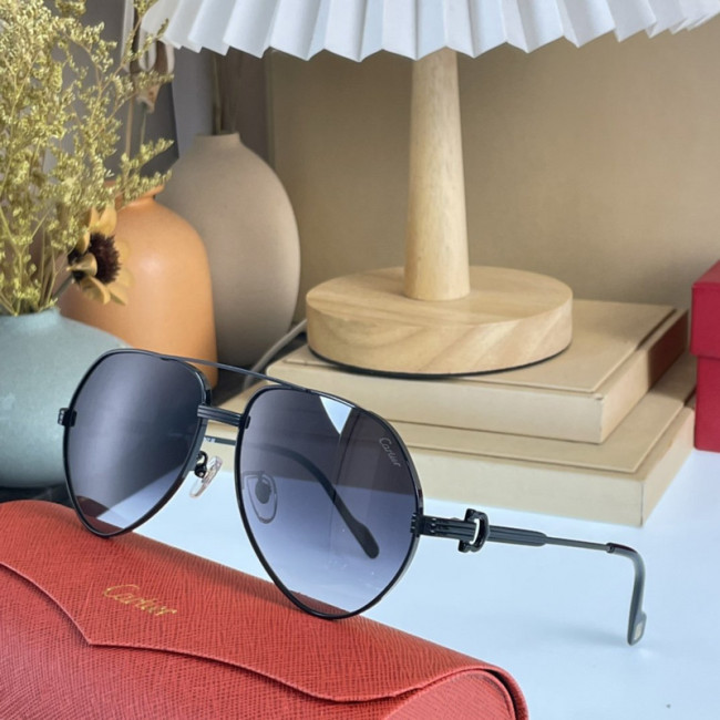 Cartier Sunglasses AAAA-1258