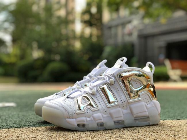 Authentic Nike Air More Uptempo Chrome