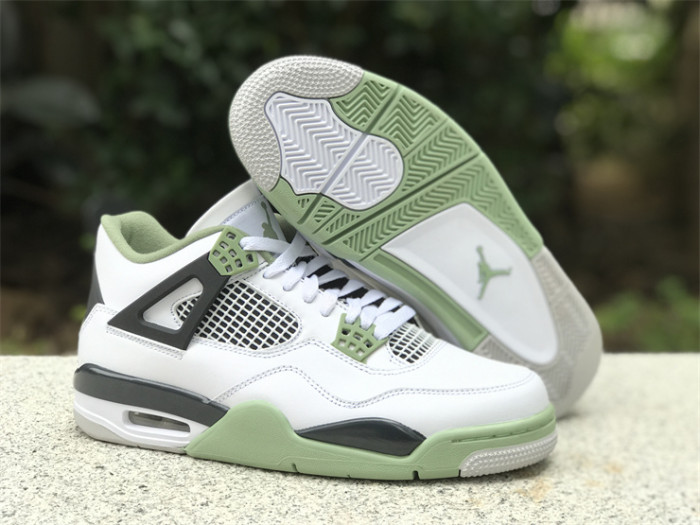 Authentic Air Jordan 4 “Seafoam”