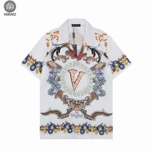 Versace short sleeve shirt men-077(M-XXXL)