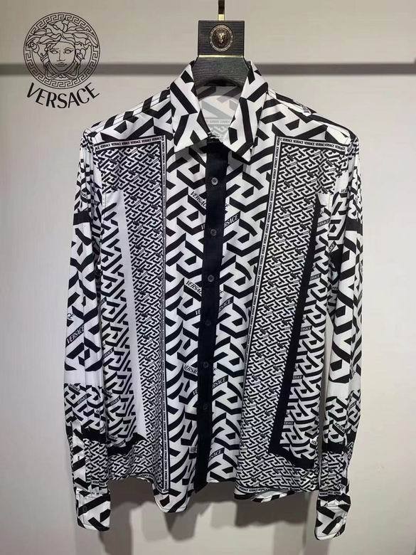 Versace long sleeve shirt men-275(S-XXL)