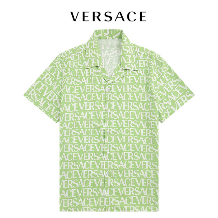 Versace short sleeve shirt men-089(M-XXXL)