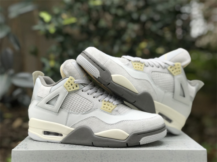 Authentic  Air Jordan 4 SE Craft Photon Dust